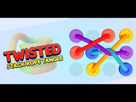 Twisted Tangle Rope Game Unity 3D Source Code