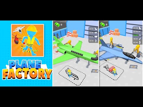 Plane Factory 3D Buy Unity Game Source Code