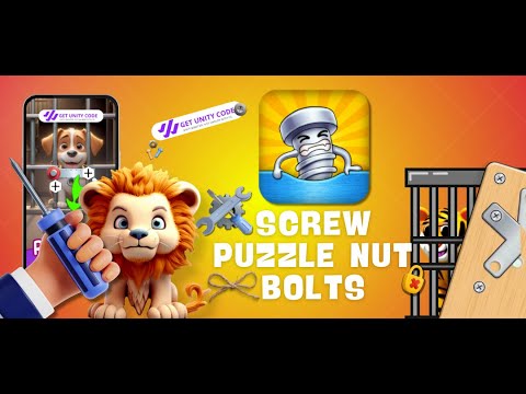 Screw Puzzle: Nuts and Bolts Game Unity 3D Source Code